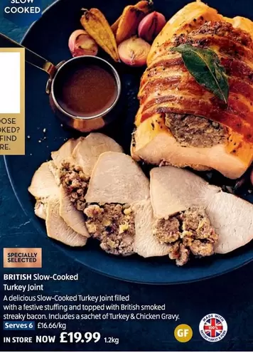 BRITISH Slow-Cooked Turkey Joint