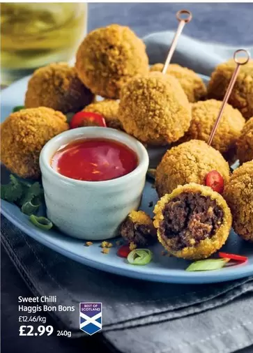 Sweet -  Chilli Haggis Bon Bons