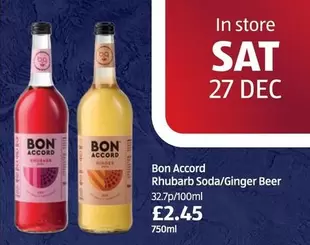 Rhubarb Soda/Ginger Beer