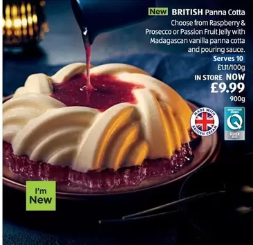 Prosecco - BRITISH Panna Cotta