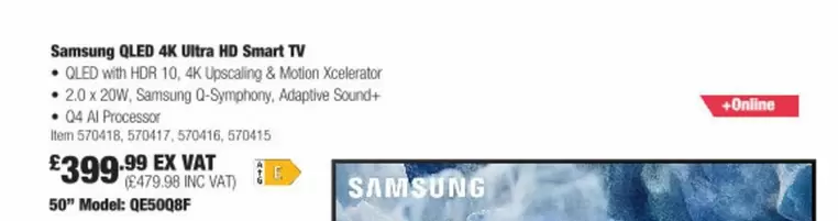 samsung - QLED 4K Ultra HD Smart TV