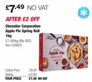 Apple -  Pie Spring Roll