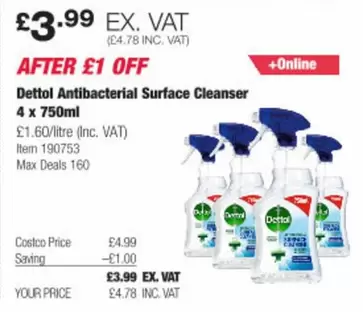 Dettol - Antibacterial Surface Cleanser