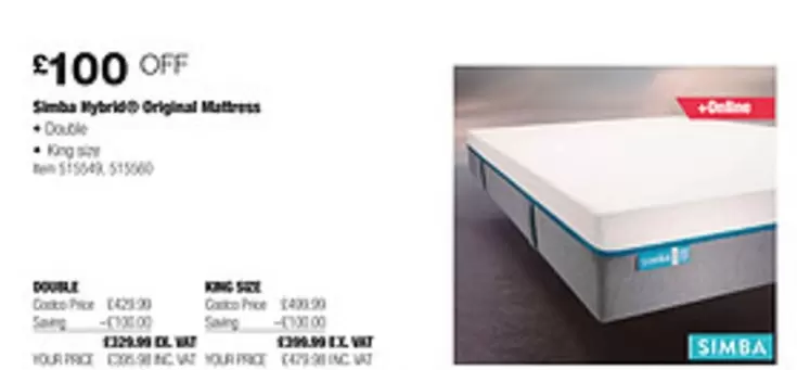 King - Hybrid Original Mattress