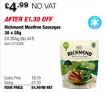 Richmond - Meattree Sausages