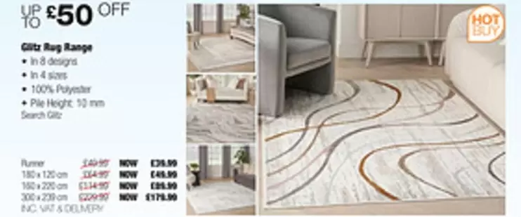 Glitz Rug Range