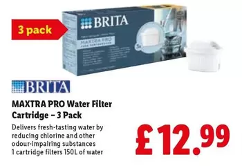 Brita - MAXTRA PRO Water Filter Cartridge - 3 Pack