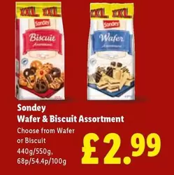 Wafer & Biscuit Assortment