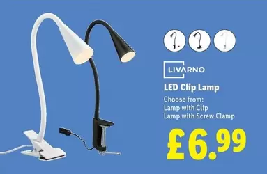 Livarno - LED Clip Lamp