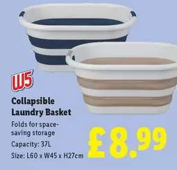 Collapsible Laundry Basket