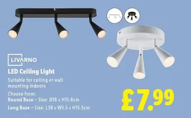 Livarno - LED Ceiling Light