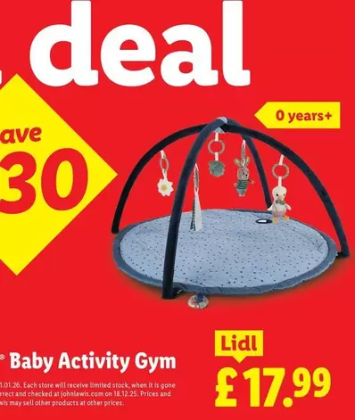 Lidl - Baby Activity Gym