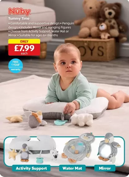 Penguin - Tummy Time