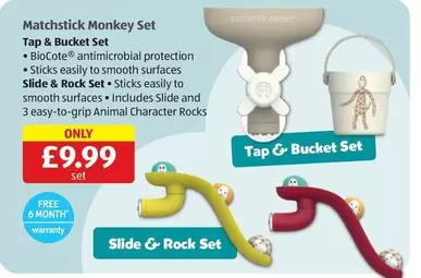 Animal - Tap & Bucket Set, Slide & Rock Set