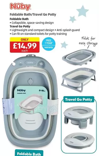 Foldable Bath/Travel Go Potty