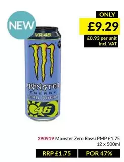 Monster - Zero Rossi PMP