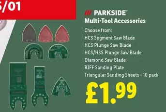 Parkside - Multi-Tool Accessories