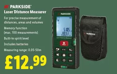 Parkside - Laser Distance Measurer