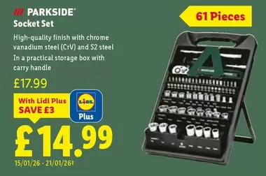 Parkside - Socket Set