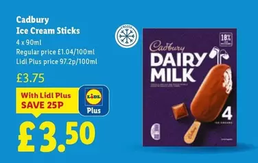 Cadbury - Ice Cream Sticks