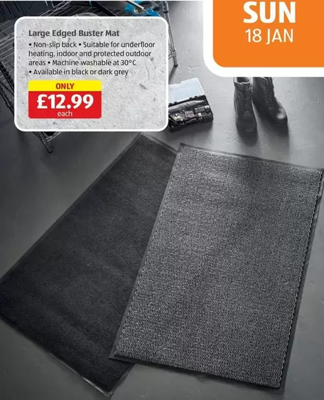 Sun - Large Edged Buster Mat