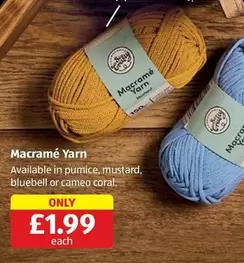 Coral - Macramé Yarn