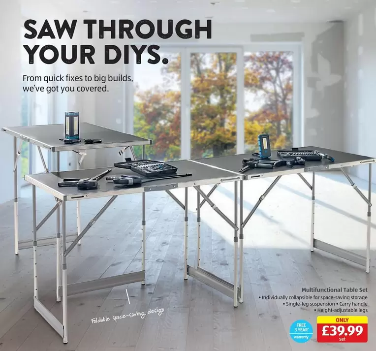 Multifunctional Table Set