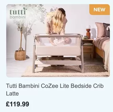 CoZee Lite Bedside Crib