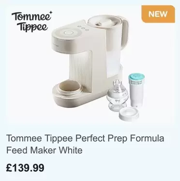 Perfect Prep Formula Feed Maker White