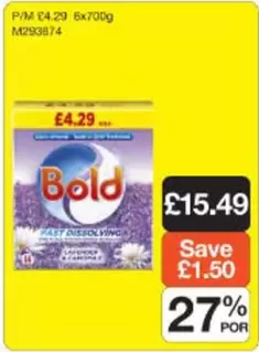 Bold - Washing Powder