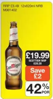 San Miguel - Bottled Beer