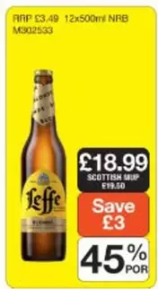 Leffe - Belgian beer