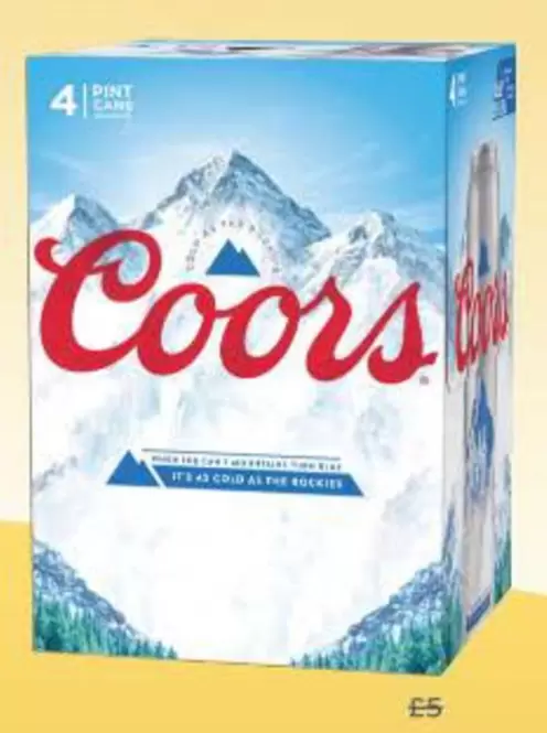 Coors - Pint Cans