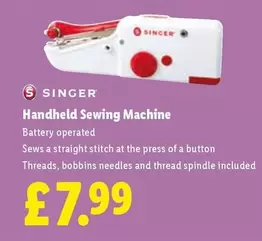 Singer - Handheld Sewing Machine