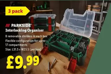 Parkside - Interlocking Organiser