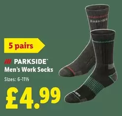 Parkside - Men's Work Socks