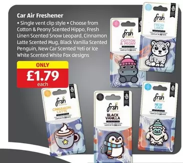 COTTON - Car Air Freshener