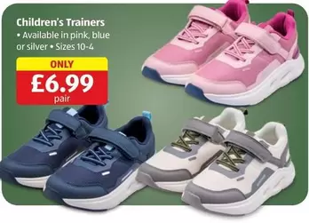 Silver - Children's Trainers