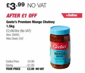 Premium - Mango Chutney