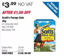 Scott - Porage Oats