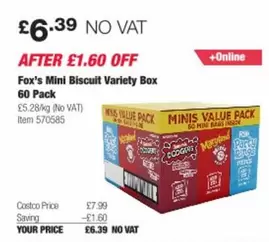 Fox's - Mini Biscuit Variety Box