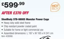 Monster - STB-98005  Power Cage