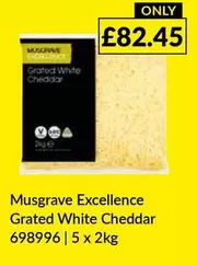 Grated White Cheddar