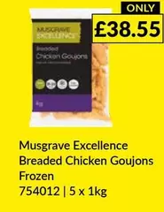 Frozen - Breaded Chicken Goujons