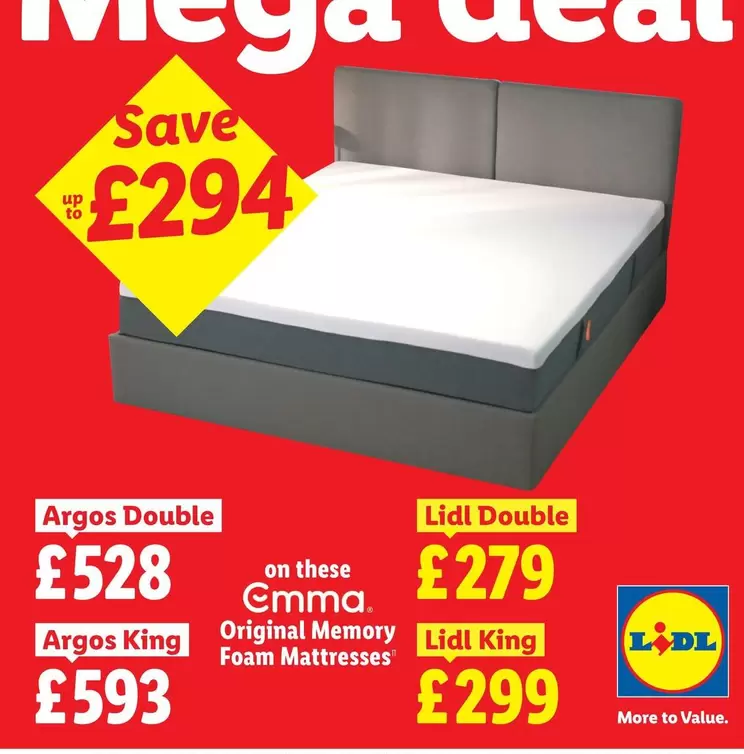 King - Double,  Foam Mattresses