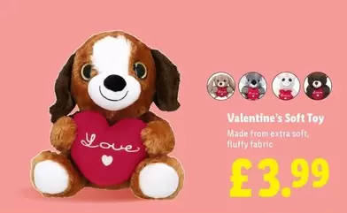 Valentine's Soft Toy