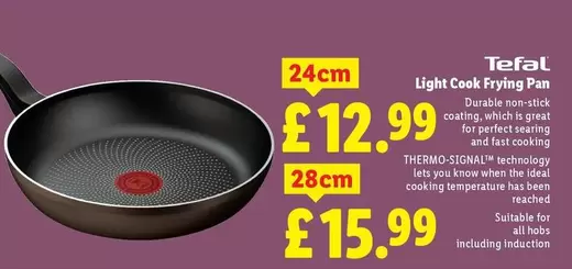 Tefal - Light Cook Frying Pan