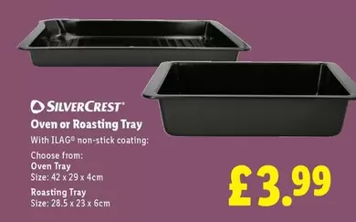 Silvercrest - Oven or Roasting Tray