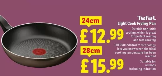 Tefal - Light Cook Frying Pan