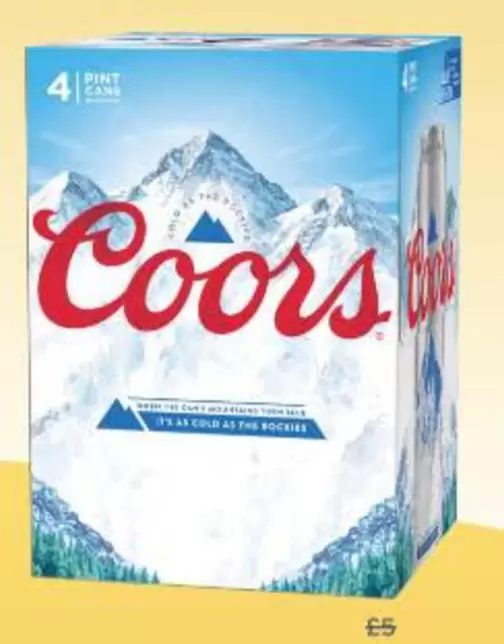 Coors - PINT CANS